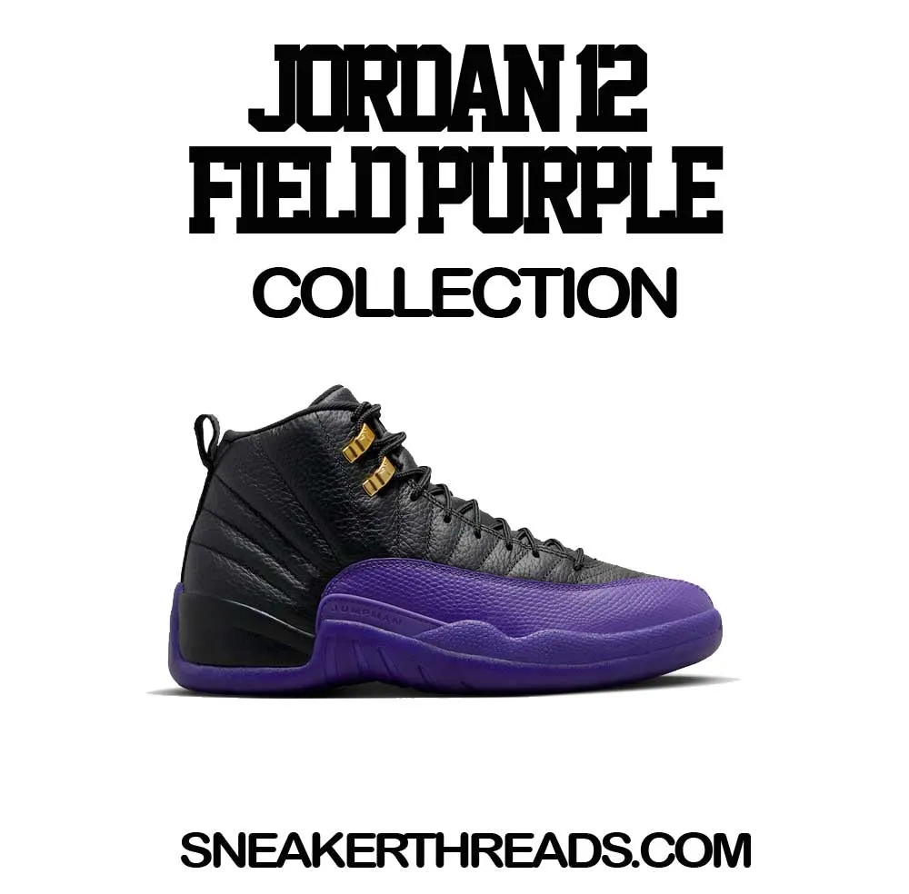 Retro 12 Field Purple God Got Me Sweater