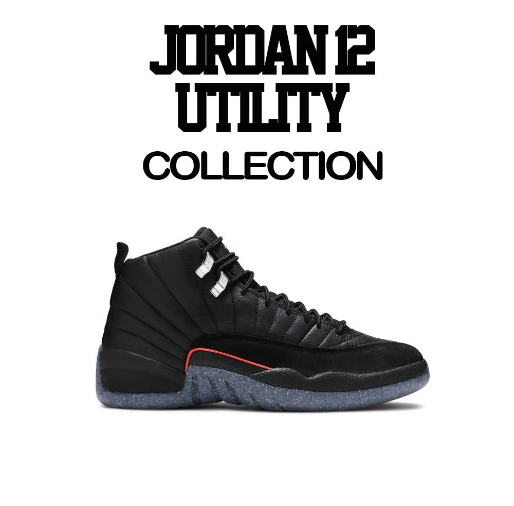 Retro 12 Utility Sweater - Toro - Black