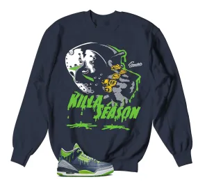 Retro 3 Hugo Killa Season Sweater