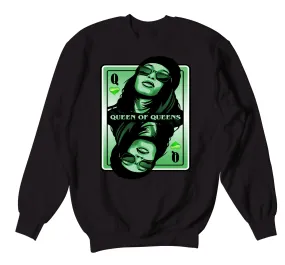 Retro 3 Pine Green Queens Sweater