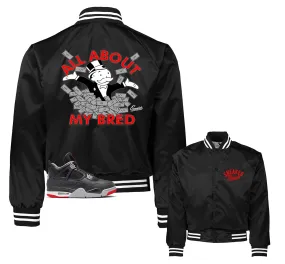 Retro 4 Bred My Bred Satin Jacket