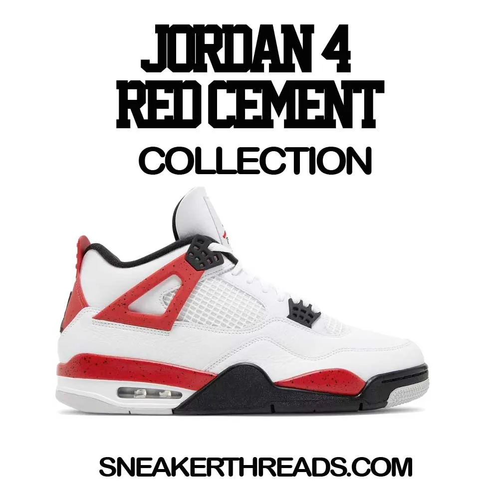 Retro 4 Red Cement Fresh & Krispy Satin Jacket