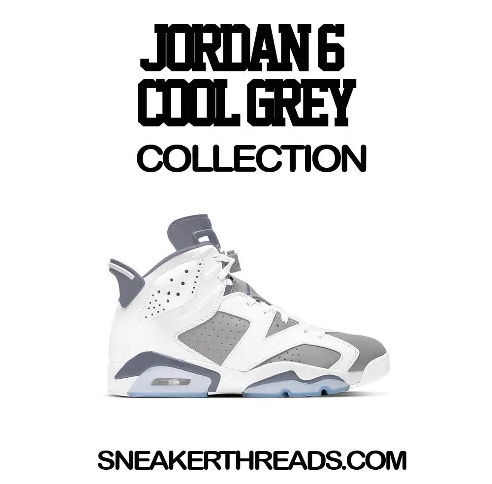 Retro 6 Cool Grey Sweater - Copped Em - Heather Grey