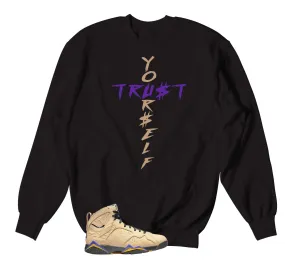 Retro 7 Vachetta Tan Trust Yourself Sweater