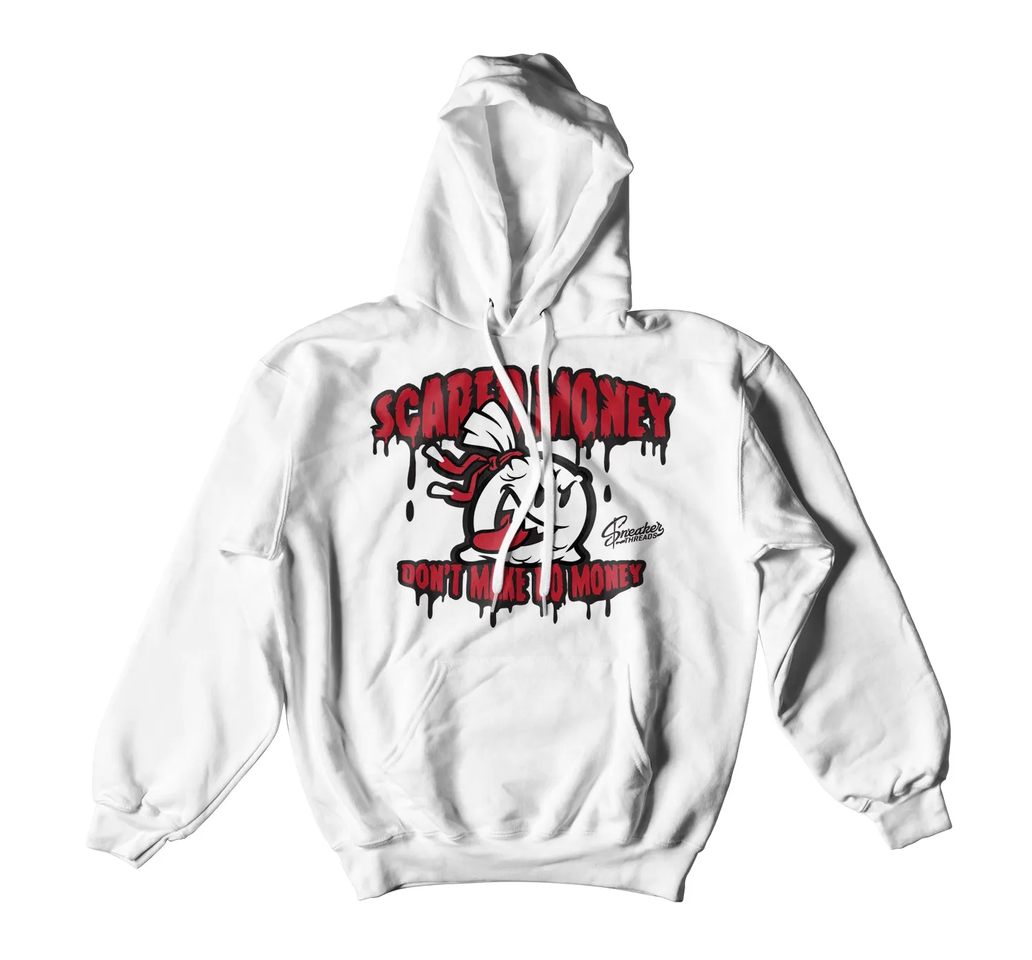 Retro 9 Gym Red Scared Money Hoody