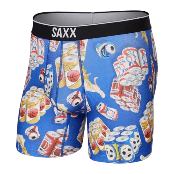 SAXX Men's Volt Boxer Brief Underwear - Six Pack Sport