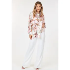 Seamed Wide Leg Palazzo Pants