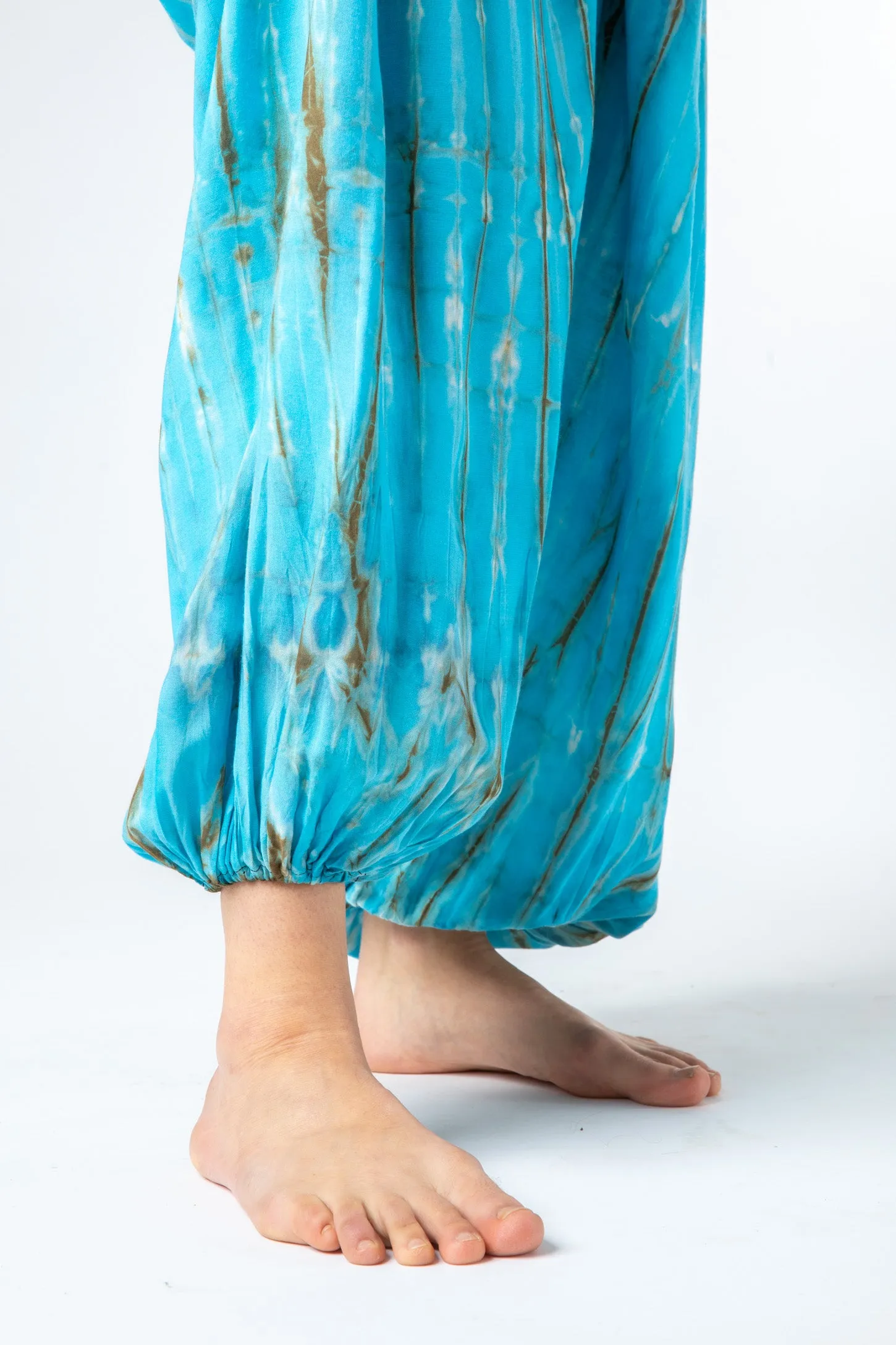 Shibori Tie Dye Harem Pants