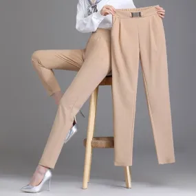 Skinny Fit High Waist Pants