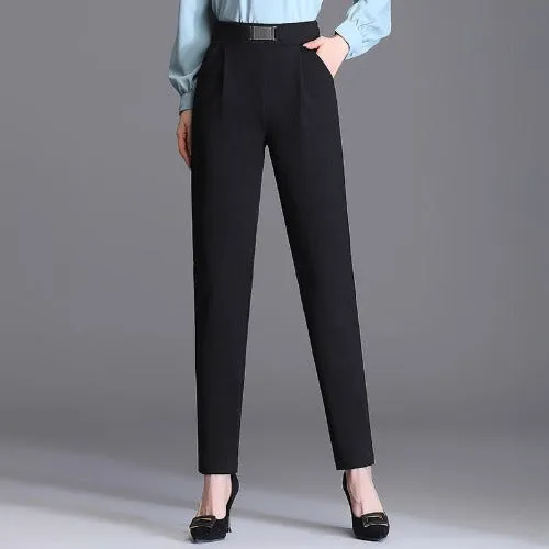 Skinny Fit High Waist Pants