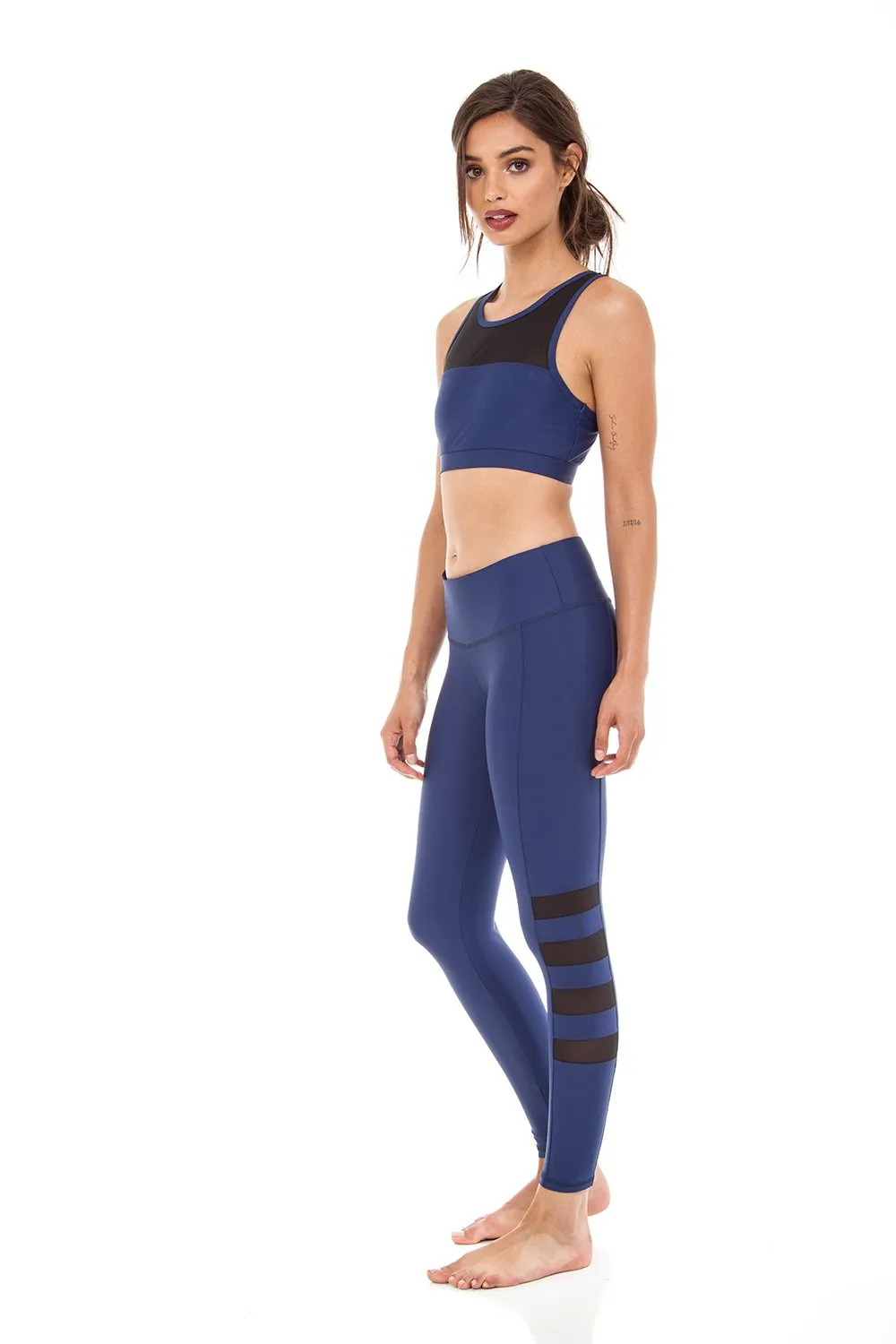 Strut This Memphis Ankle Leggings Navy