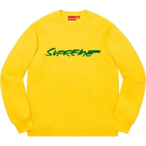 Supreme Futura Logo Crewneck (Yellow)