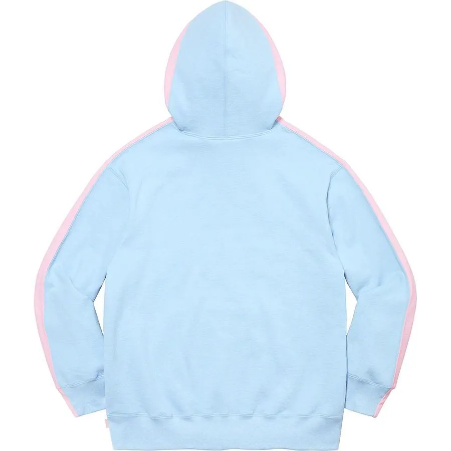 Supreme S Logo Split Hooded Sweatshirt (Pink)