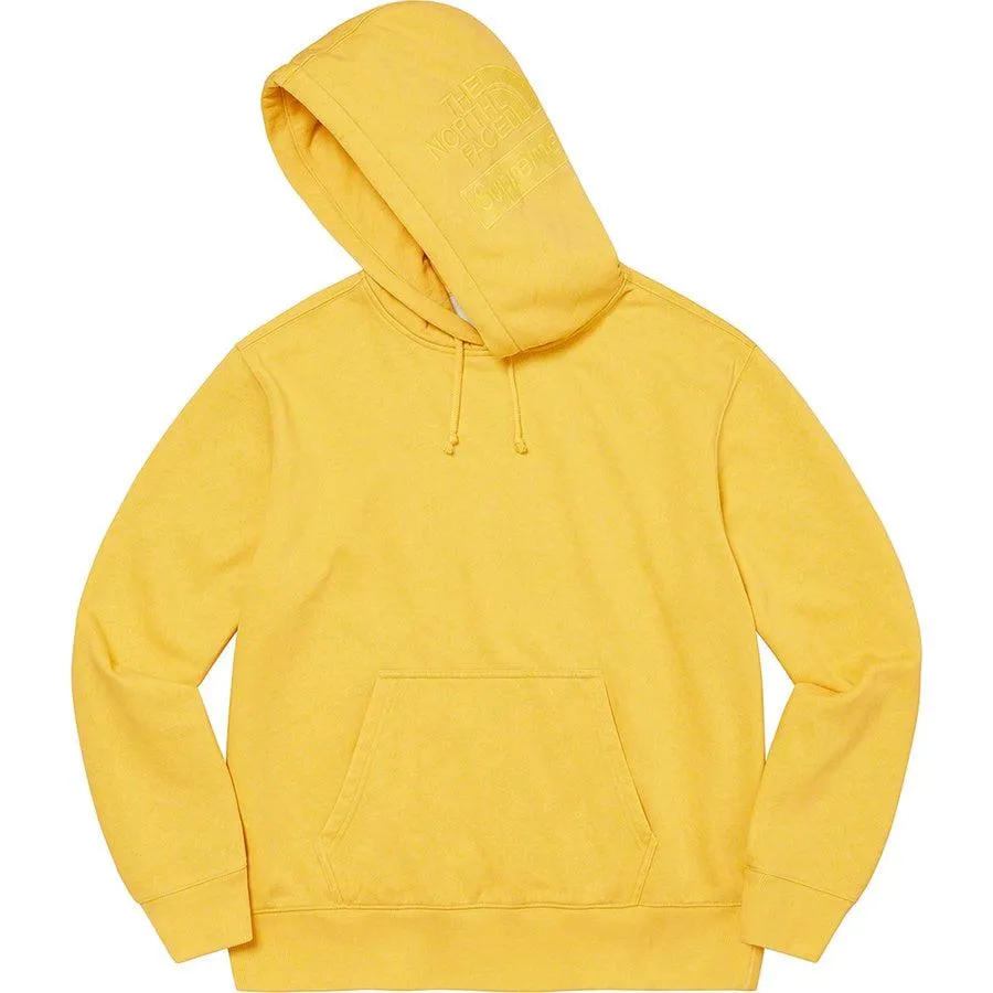 Supreme/The North Face Pigment Printed Hoodie (yellow)