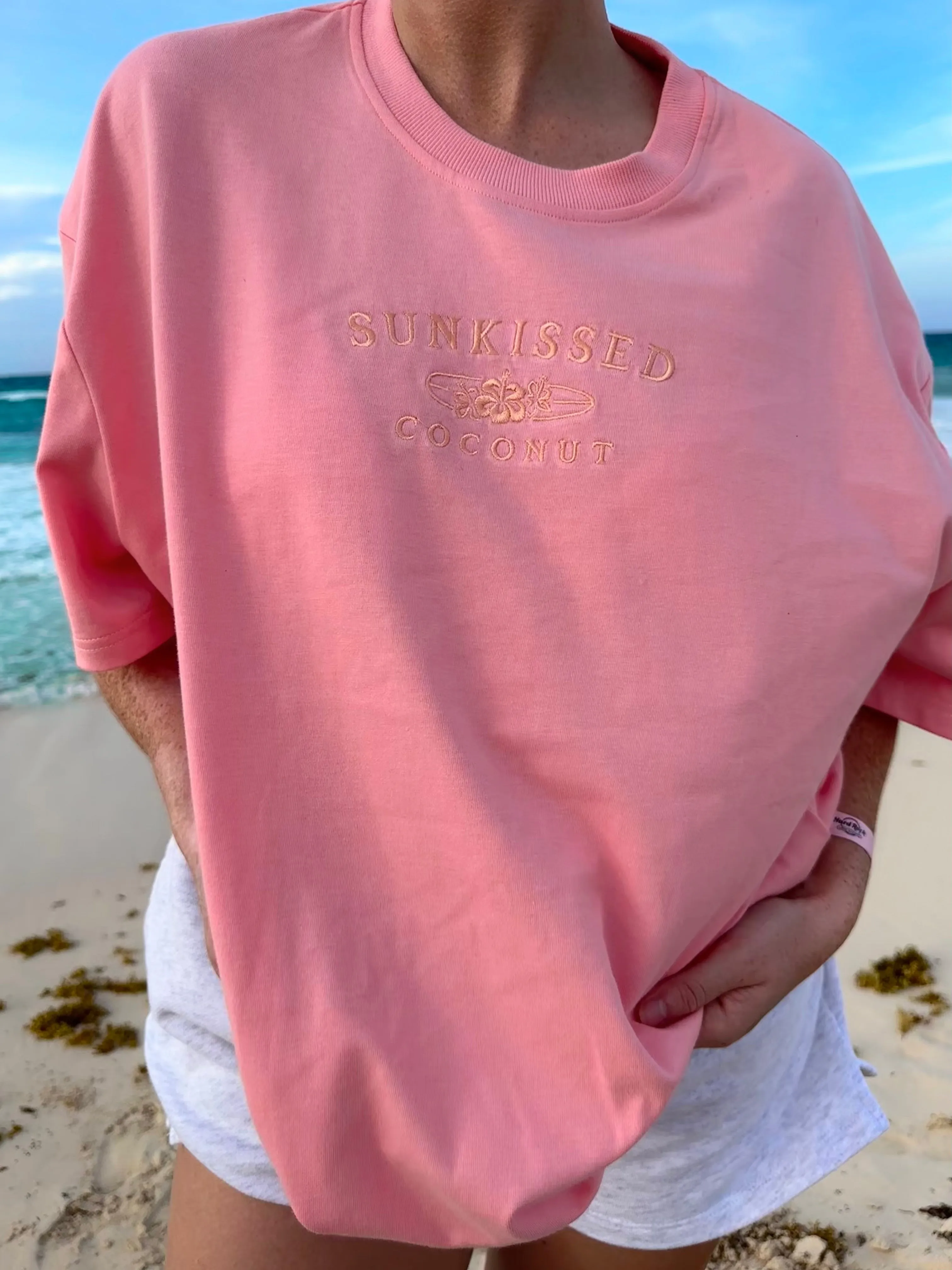 Surfboard Embroider Tee