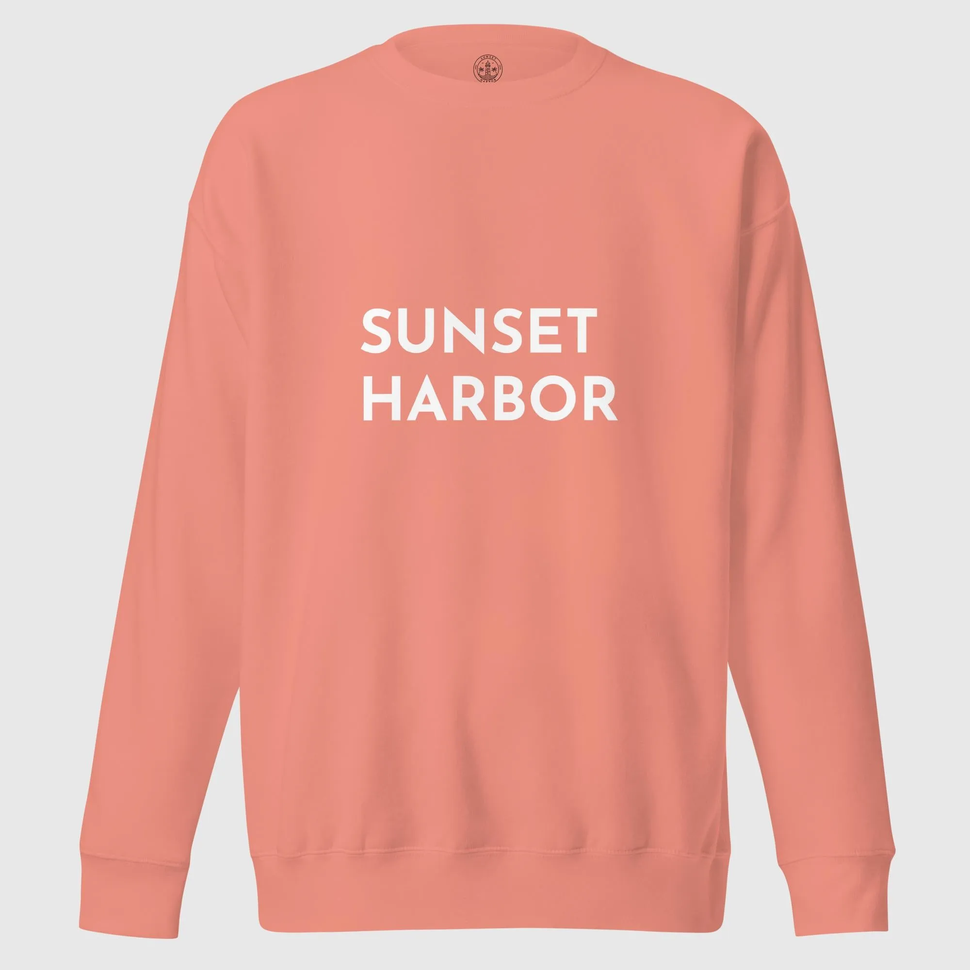 Unisex Premium Sweatshirt - Sunset Harbor