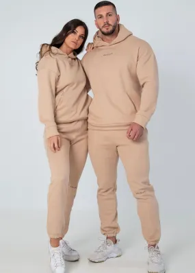 UNISEX TRACK PANTS - BEIGE