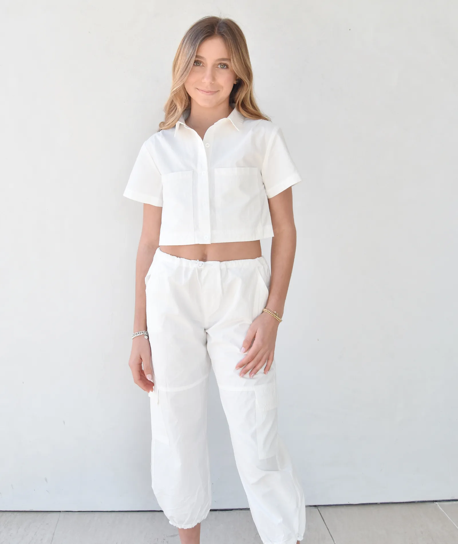 Vintage Havana Girls Parachute Pants