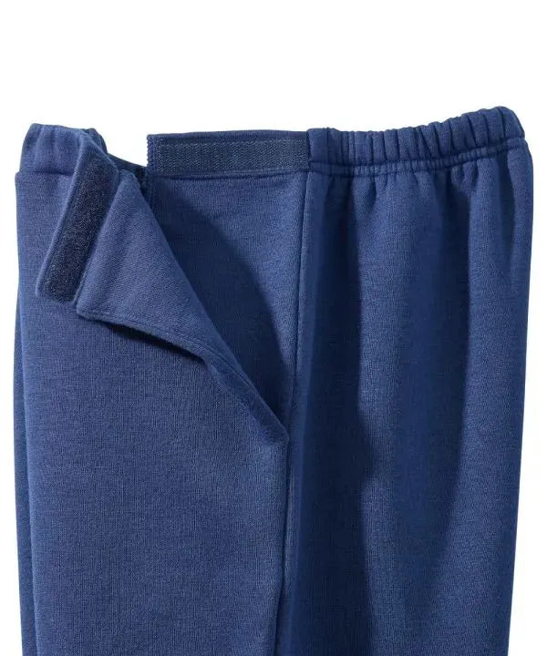 Women’s Fleece Sweatpants with Easy Touch Closures